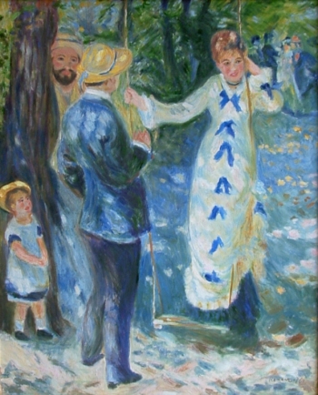 Reproduction tableau de Auguste Renoir - La Balançoire